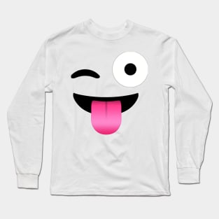 HappyFace você me deixa doidão Long Sleeve T-Shirt